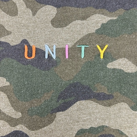 San Francisco Work Shirts Mens Camo, Unity Crewneck Sweatshirt Size Medium - Picture 6 of 6